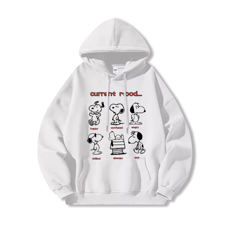 Snoopy史努比新款 親子情侶男女連帽衛衣