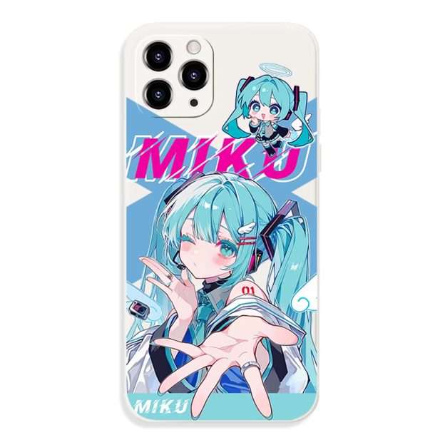 初音未來 液態矽膠全包防摔軟殼