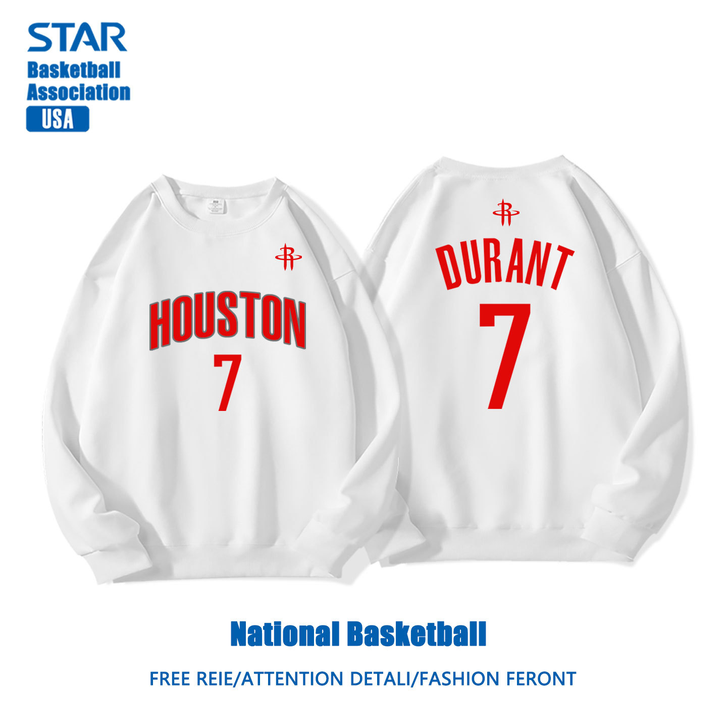 美式籃球 秋冬新款 親子情侶裝圓領長袖