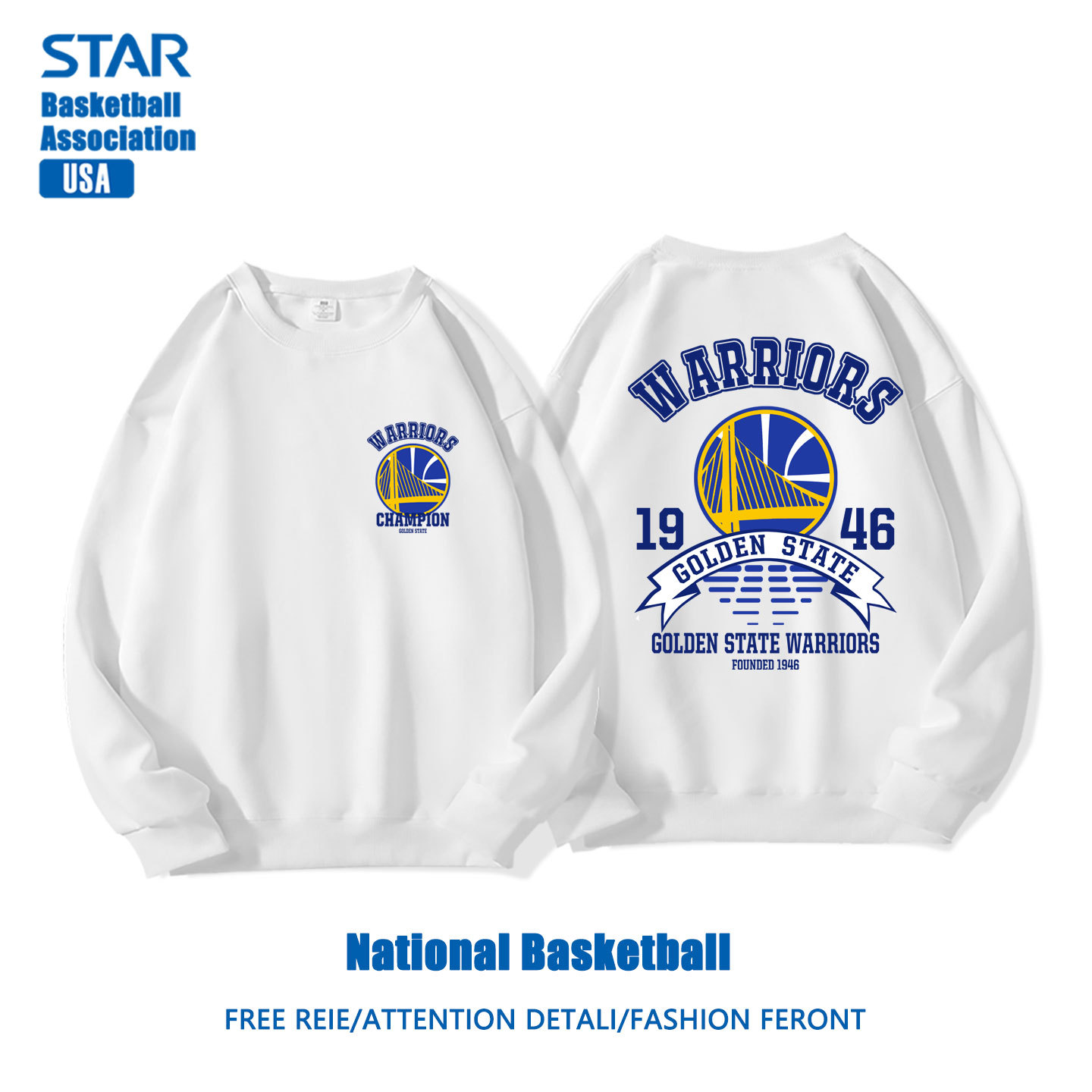 美式籃球 秋冬新款 親子情侶裝圓領長袖