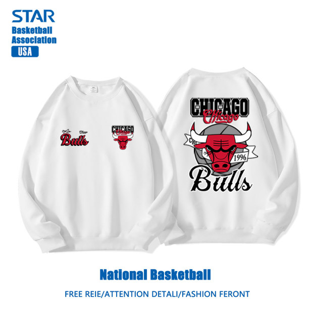 美式籃球 秋冬新款 親子情侶裝圓領長袖