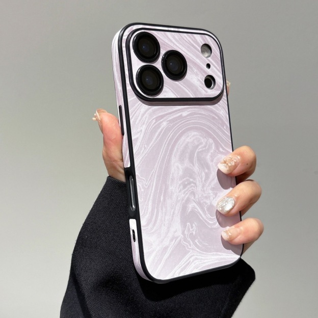 水波紋全包iPhone手機殼｜高端時尚立體紋理潮流保護殼