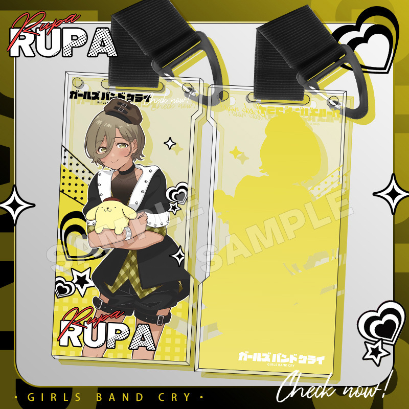 少女樂團吶喊吧 Girls Band Cry 亞克力通行證掛飾