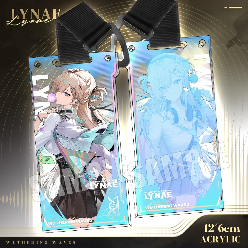 鳴潮 Wuthering Waves 亞克力通行證掛飾