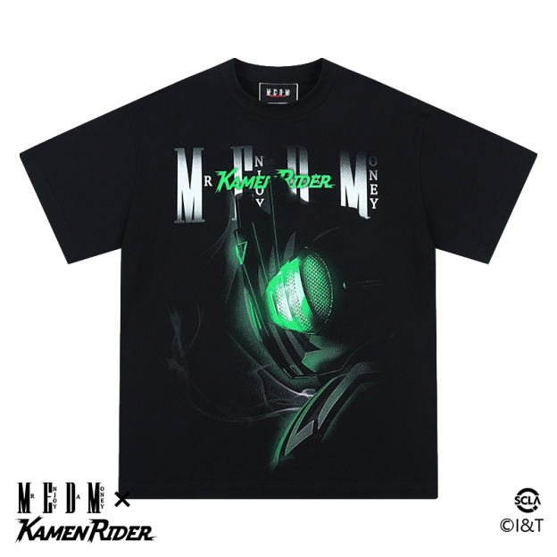 MEDMx假面騎士霓虹燈風格系列短袖T恤