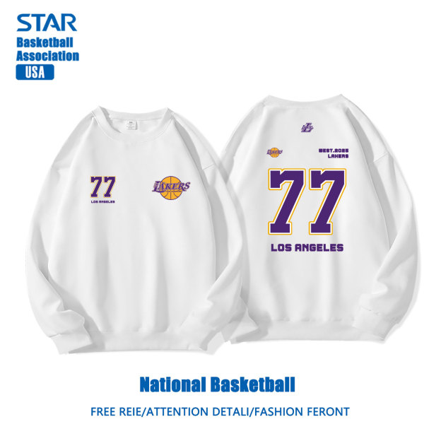 美式籃球 秋冬新款 親子情侶裝圓領長袖