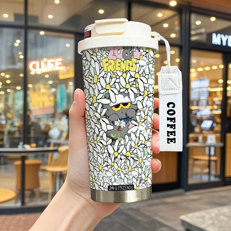 ZOA 貓咪×權志龍保溫杯｜GD 潮流隨行水杯・日常外出杯