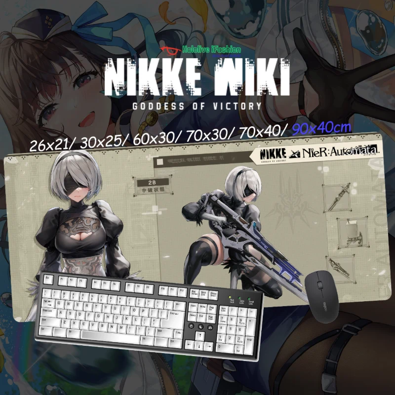 勝利女神妮姬 NIKKE 超大電競涼感滑鼠墊