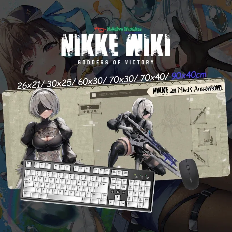 勝利女神妮姬 NIKKE 超大電競涼感滑鼠墊