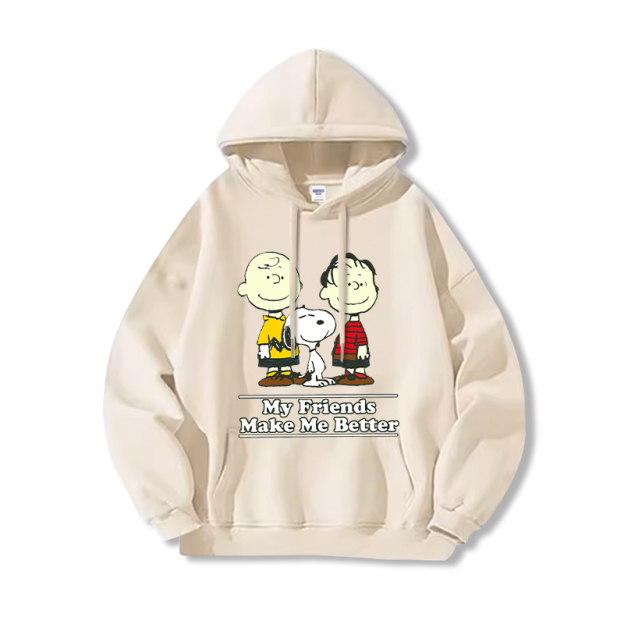 Snoopy史努比新款 親子情侶男女連帽衛衣