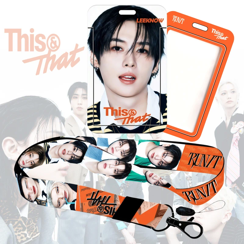 Stray Kids《This & That》掛繩卡套｜K-POP 粉絲證件套・隨身卡片收納