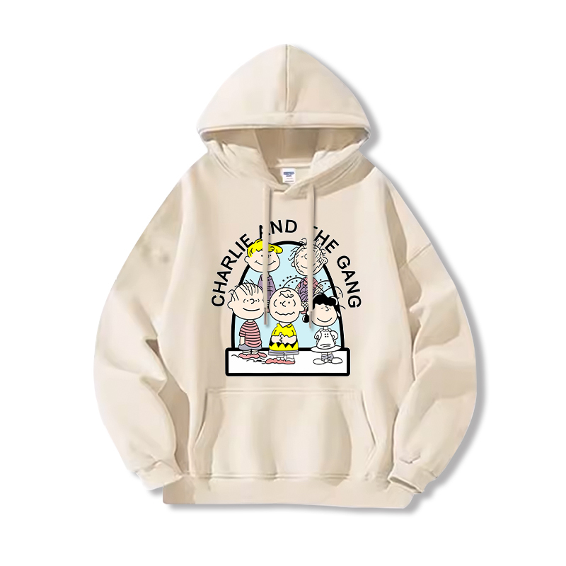 Snoopy史努比新款 親子情侶男女連帽衛衣