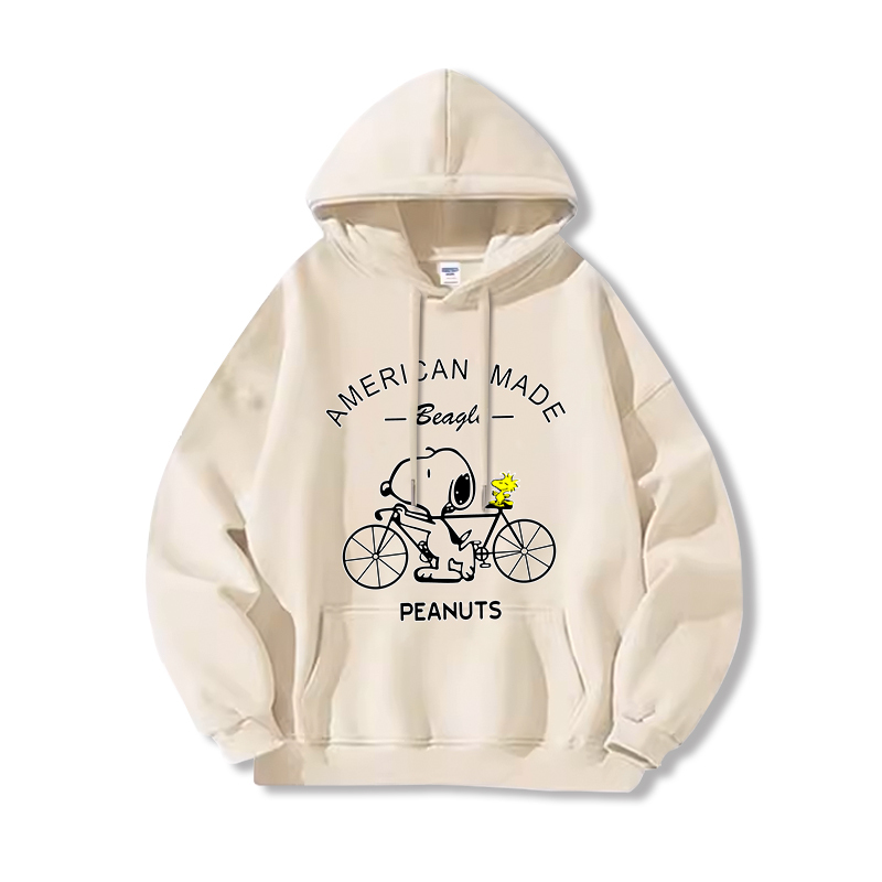 Snoopy史努比新款 親子情侶男女連帽衛衣