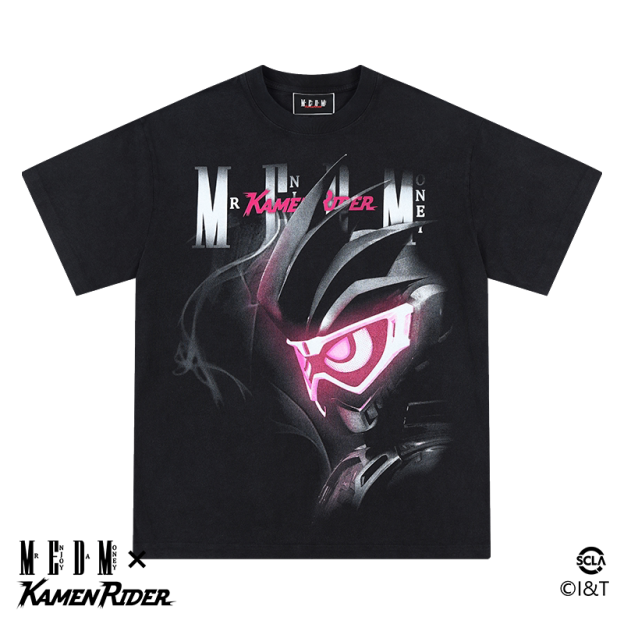 MEDMx假面騎士霓虹燈風格系列短袖T恤
