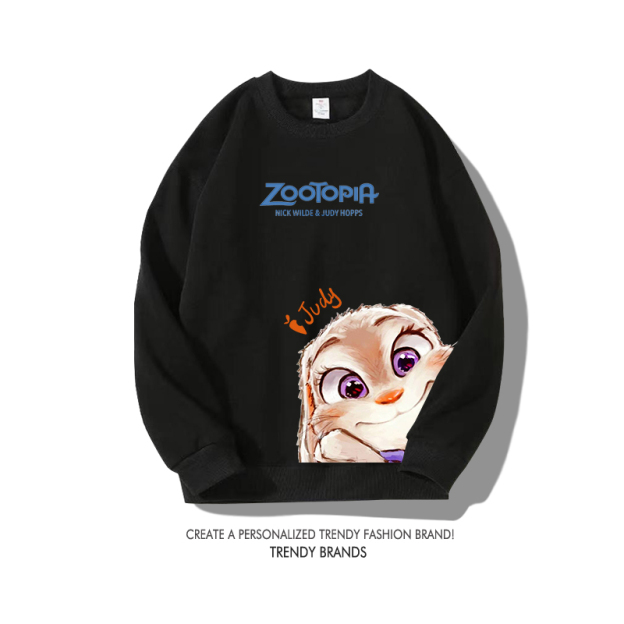 動物方城市 秋冬新款 親子情侶裝圓領長袖