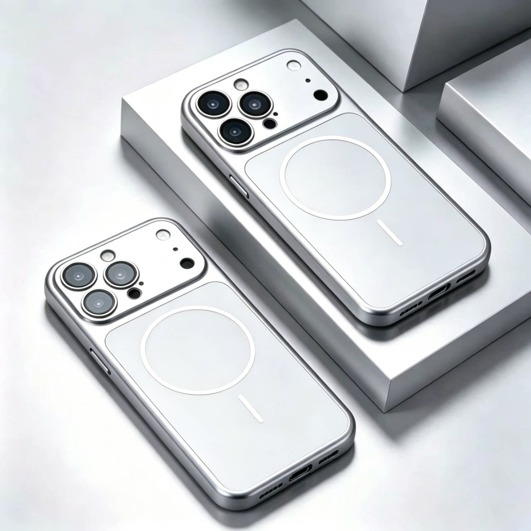 iPhone 18 外觀變身手機殼｜磨砂強磁吸・鏡頭全包保護殼