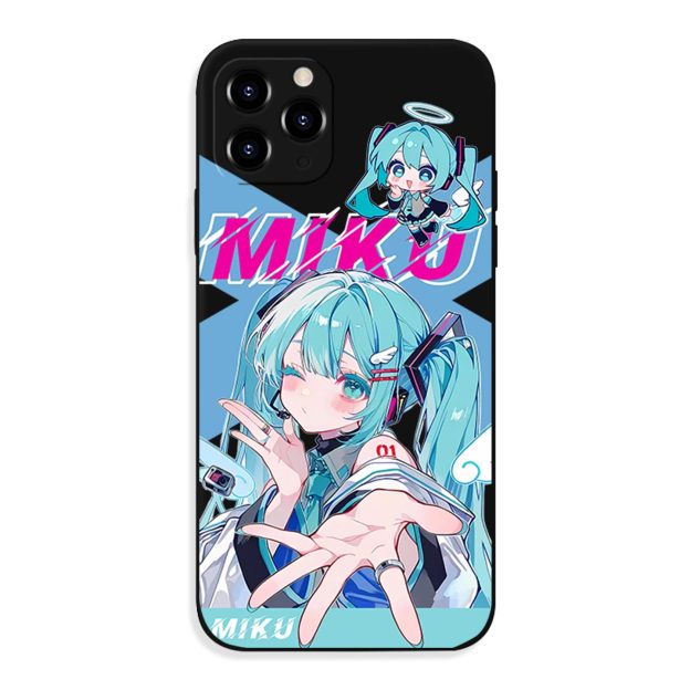 初音未來 液態矽膠全包防摔軟殼