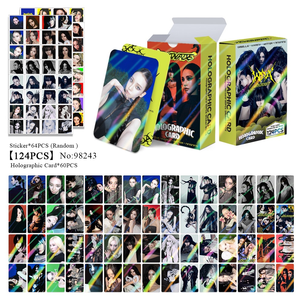 AESPA LEMONADE 專輯 LOMO鐳射小卡