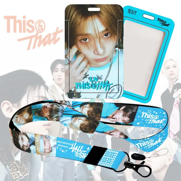 Stray Kids《This & That》掛繩卡套｜K-POP 粉絲證件套・隨身卡片收納