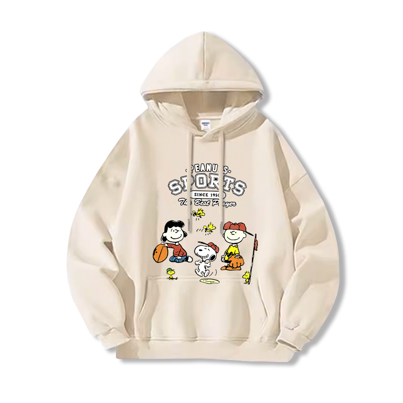 Snoopy史努比新款 親子情侶男女連帽衛衣