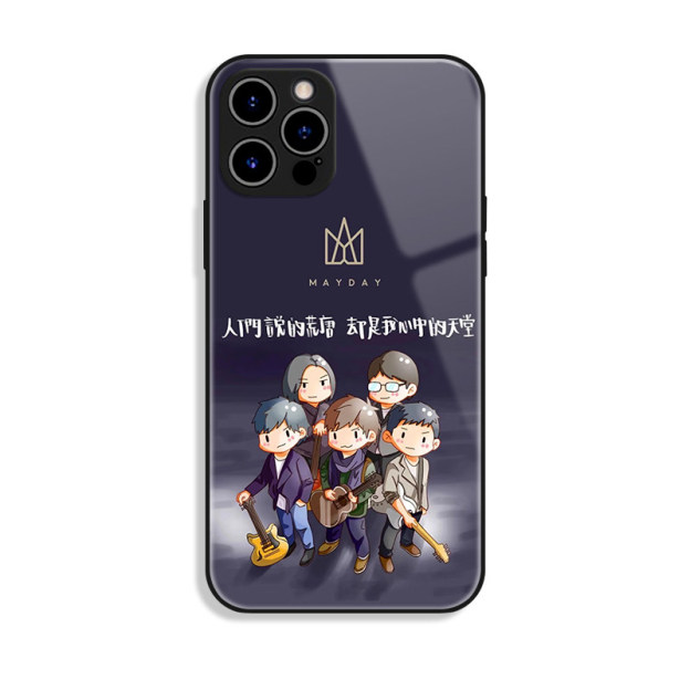 五月天 Mayday 高清鋼化玻璃手機殼