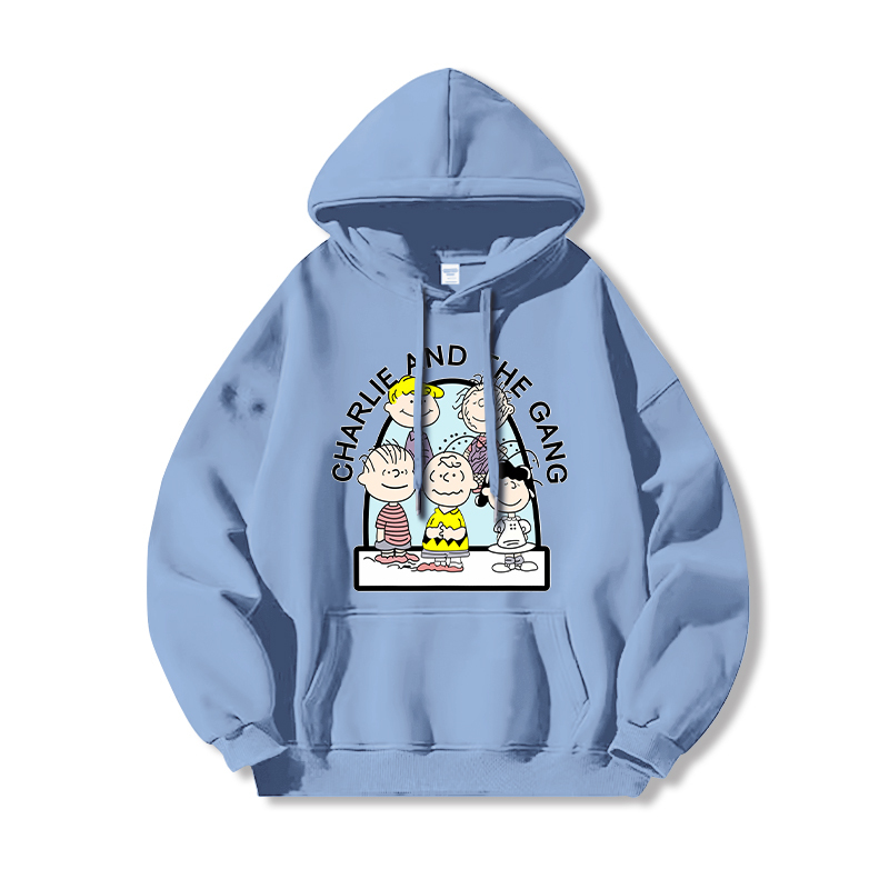 Snoopy史努比新款 親子情侶男女連帽衛衣