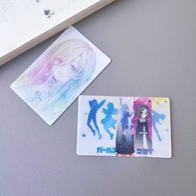 Girls Band Cry 限量款3D多變光柵卡