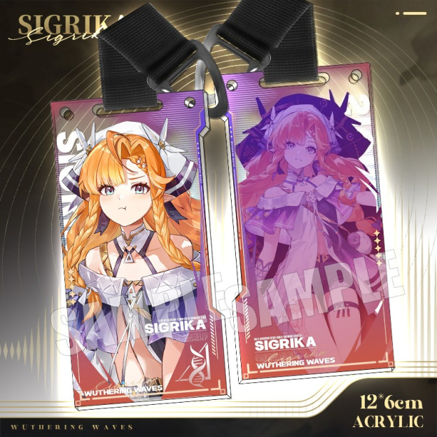 鳴潮 Wuthering Waves 亞克力通行證掛飾