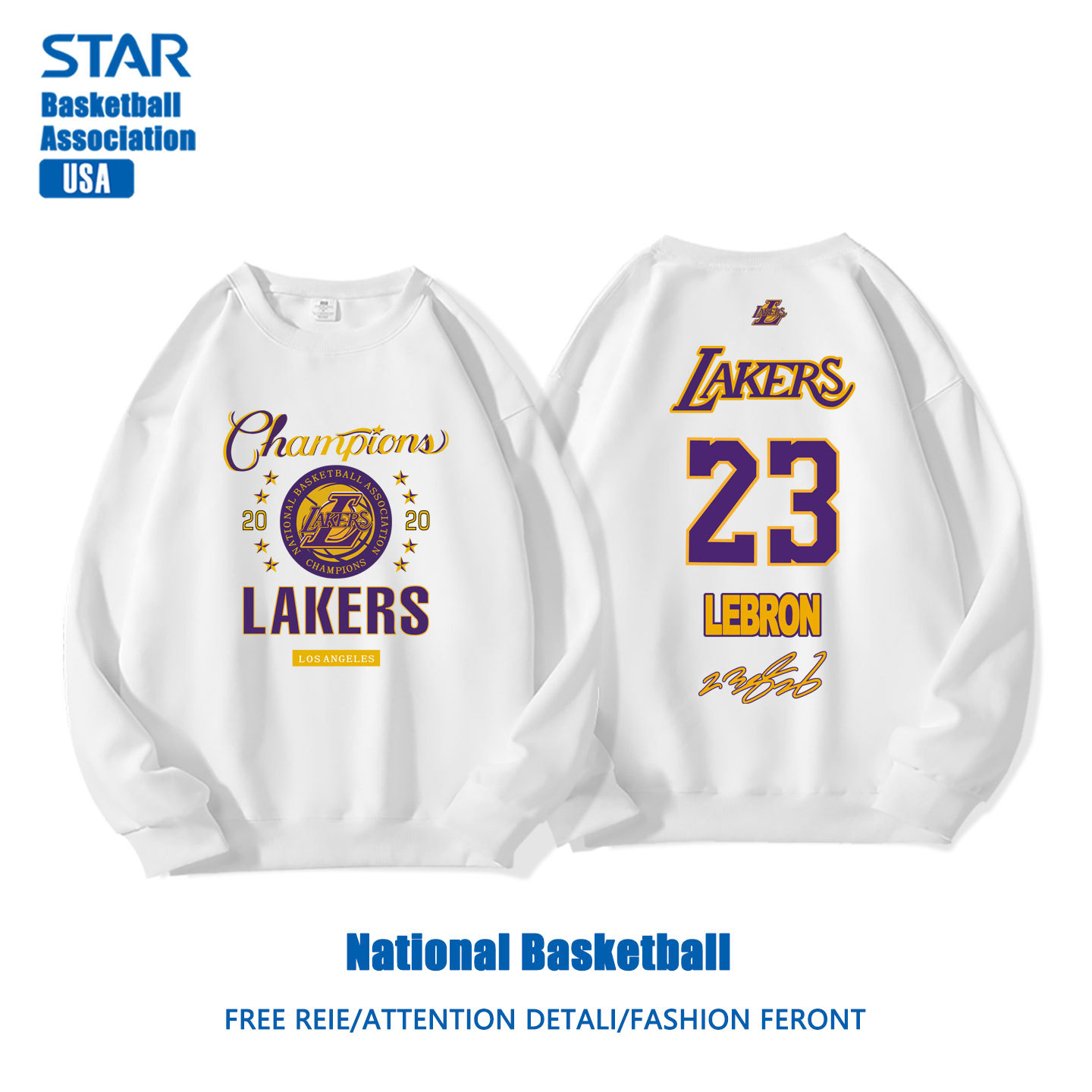 美式籃球 秋冬新款 親子情侶裝圓領長袖