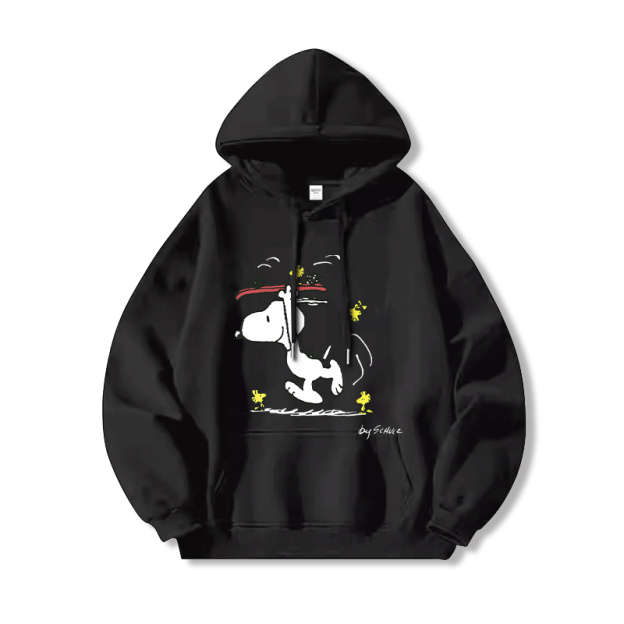 Snoopy史努比新款 親子情侶男女連帽衛衣