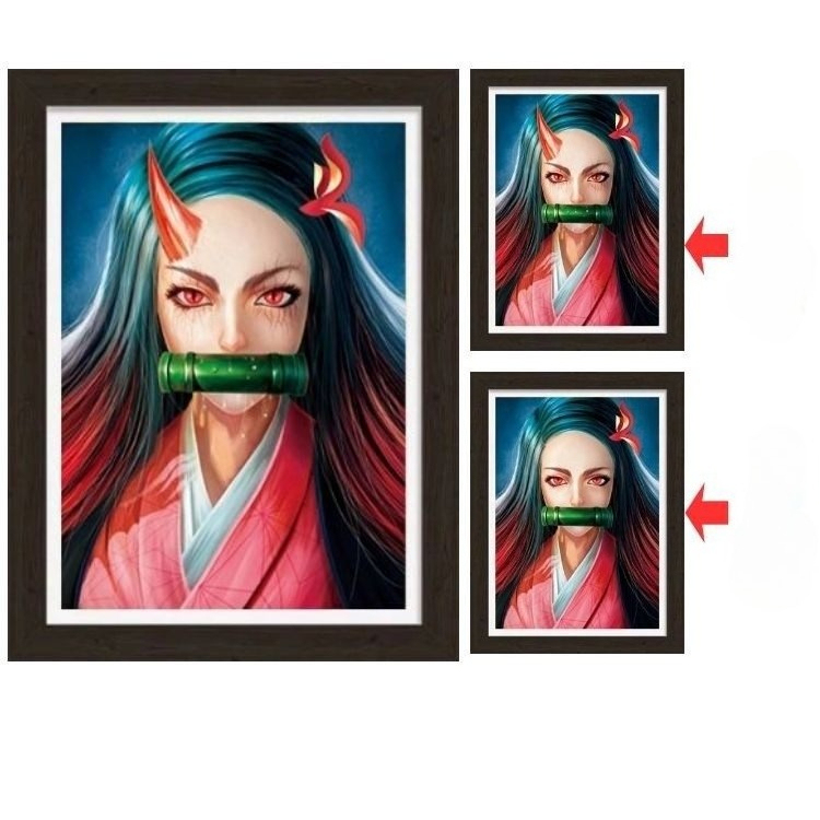 【大合集】動漫電影遊戲裸眼3D立體裝飾畫