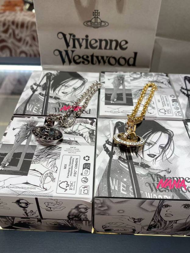 Vivienne Westwood X NANA 土星項鍊｜VWXNANA 限量聯名法瑯吊墜・2色可選