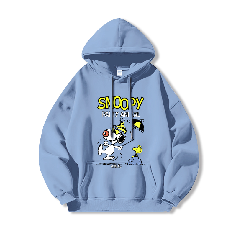 Snoopy史努比新款 親子情侶男女連帽衛衣