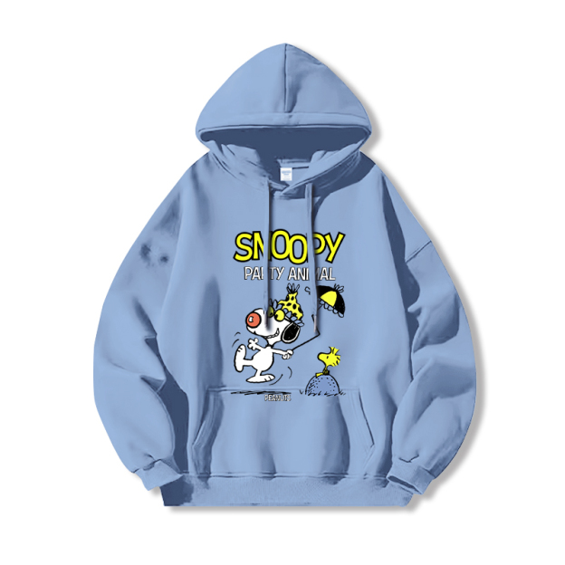 Snoopy史努比新款 親子情侶男女連帽衛衣