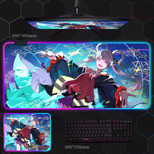 超時空輝耀姬 主題桌墊 布質滑鼠墊