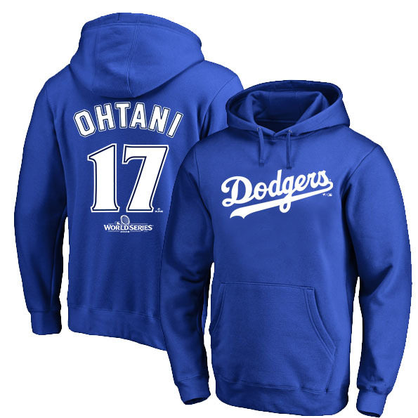 MLB 道奇隊 17號大谷翔平連帽外套｜Dodgers Ohtani 棒球風衛衣