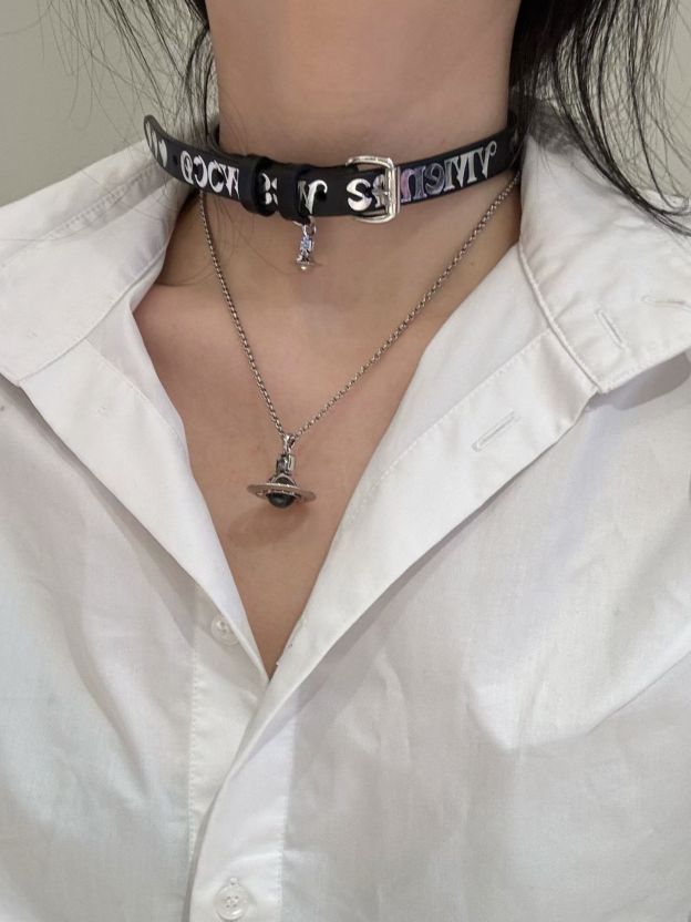 Vivienne Westwood X NANA 土星項鍊｜VWXNANA 限量聯名法瑯吊墜・2色可選