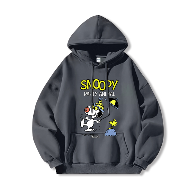 Snoopy史努比新款 親子情侶男女連帽衛衣