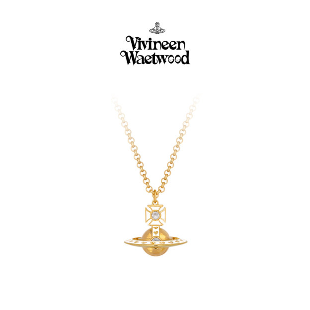 Vivienne Westwood X NANA 土星項鍊｜VWXNANA 限量聯名法瑯吊墜・2色可選