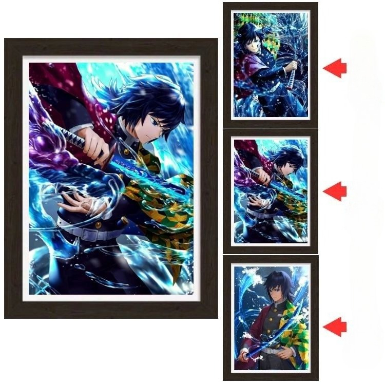 【大合集】動漫電影遊戲裸眼3D立體裝飾畫