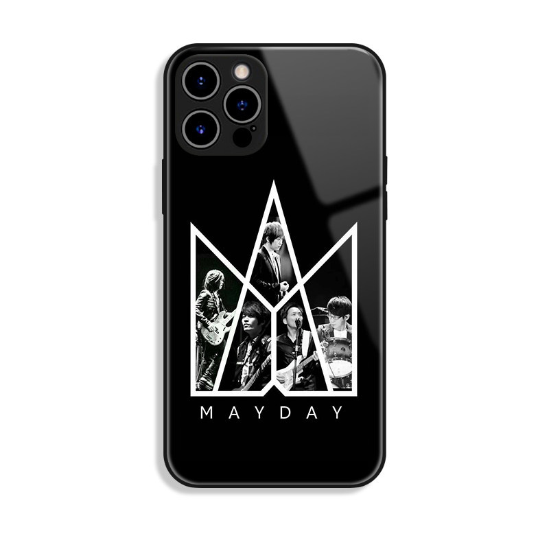 五月天 Mayday 高清鋼化玻璃手機殼
