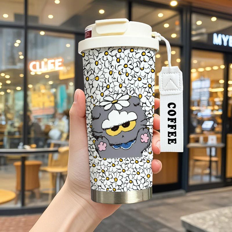 ZOA 貓咪×權志龍保溫杯｜GD 潮流隨行水杯・日常外出杯