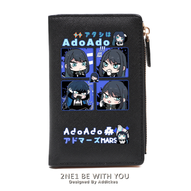 Ado歌手 週邊 二次元應援 高顏值錢包