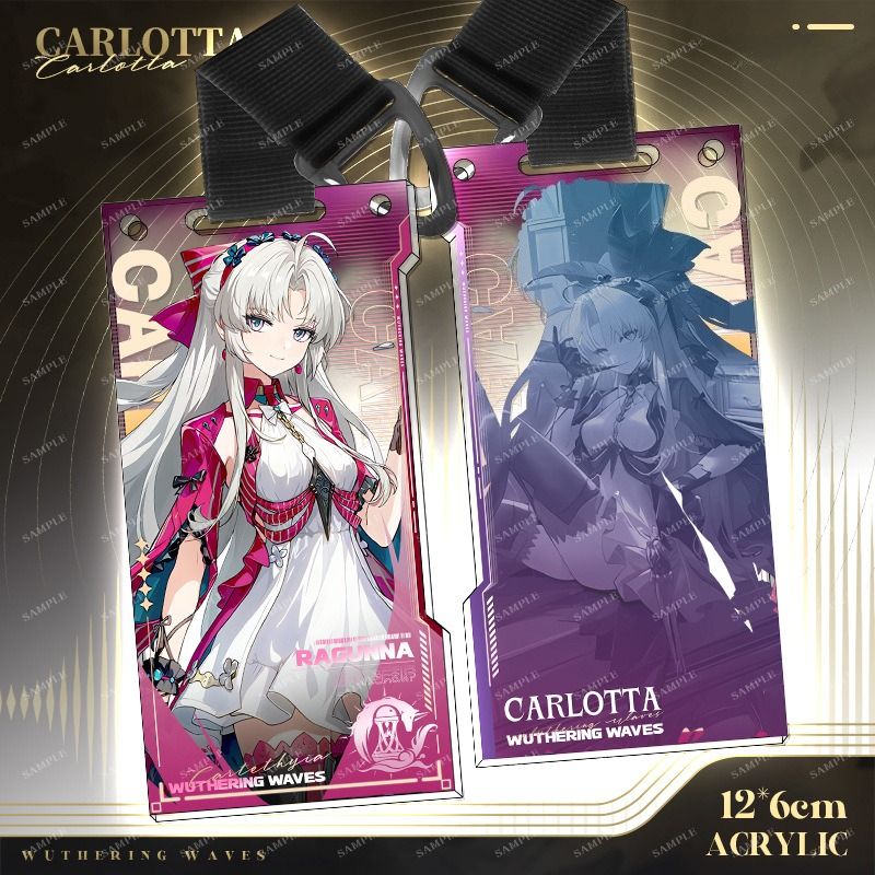 鳴潮 Wuthering Waves 亞克力通行證掛飾