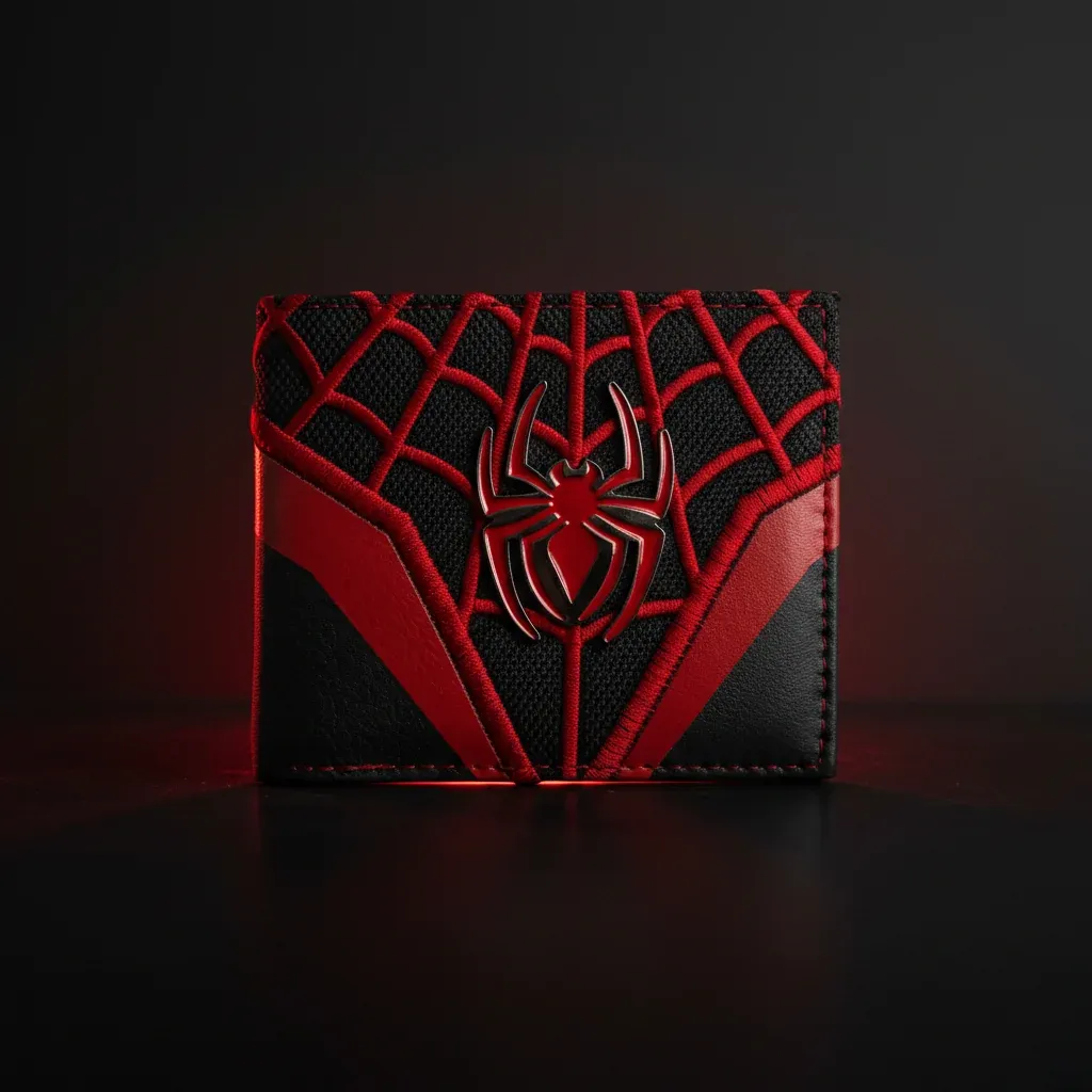 蜘蛛人 Spider-Man 蜘蛛圖案潮流短夾｜男女通用皮夾