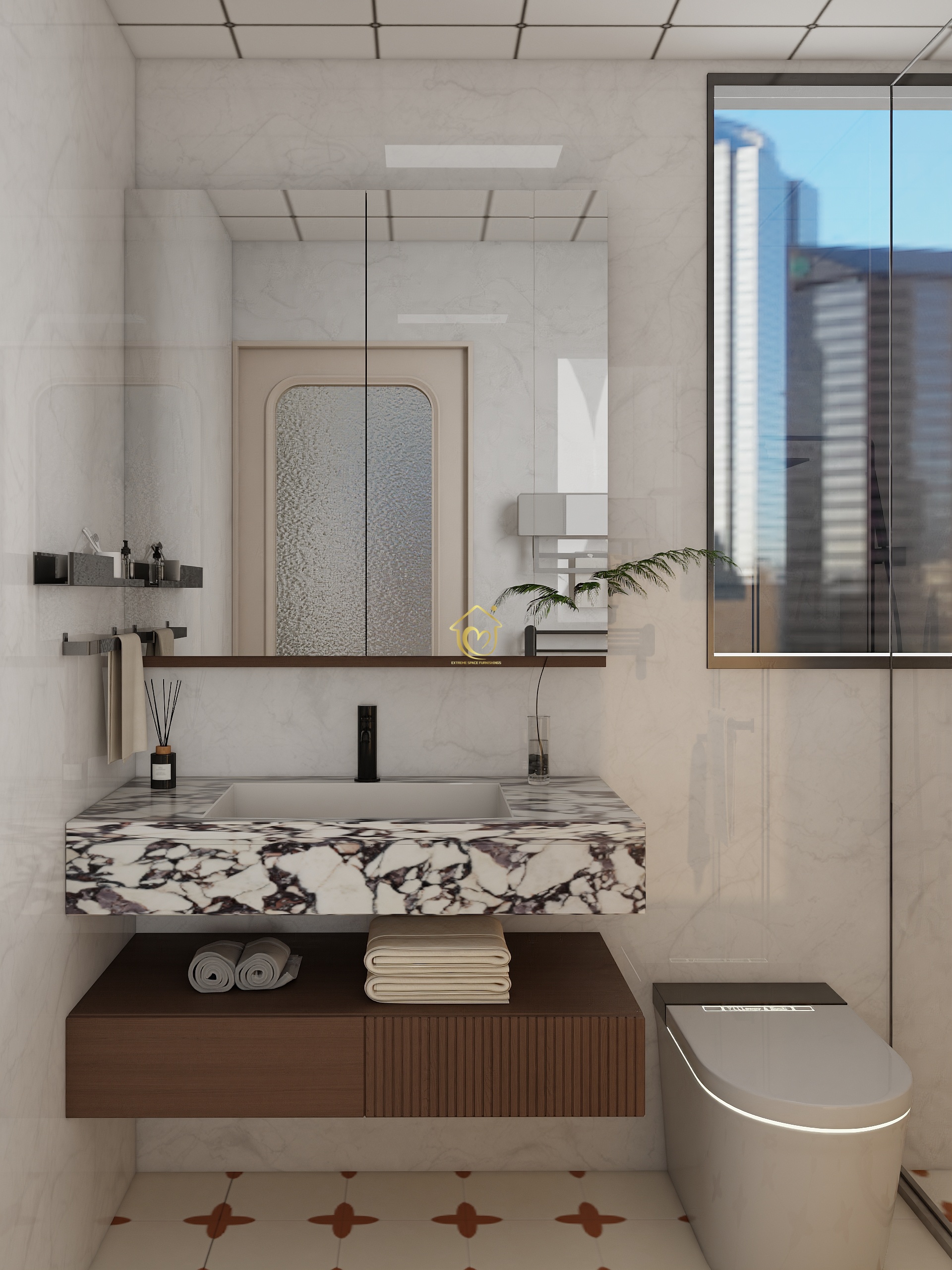 Singapore-HDB 3-Room Resale Apartment Design Case