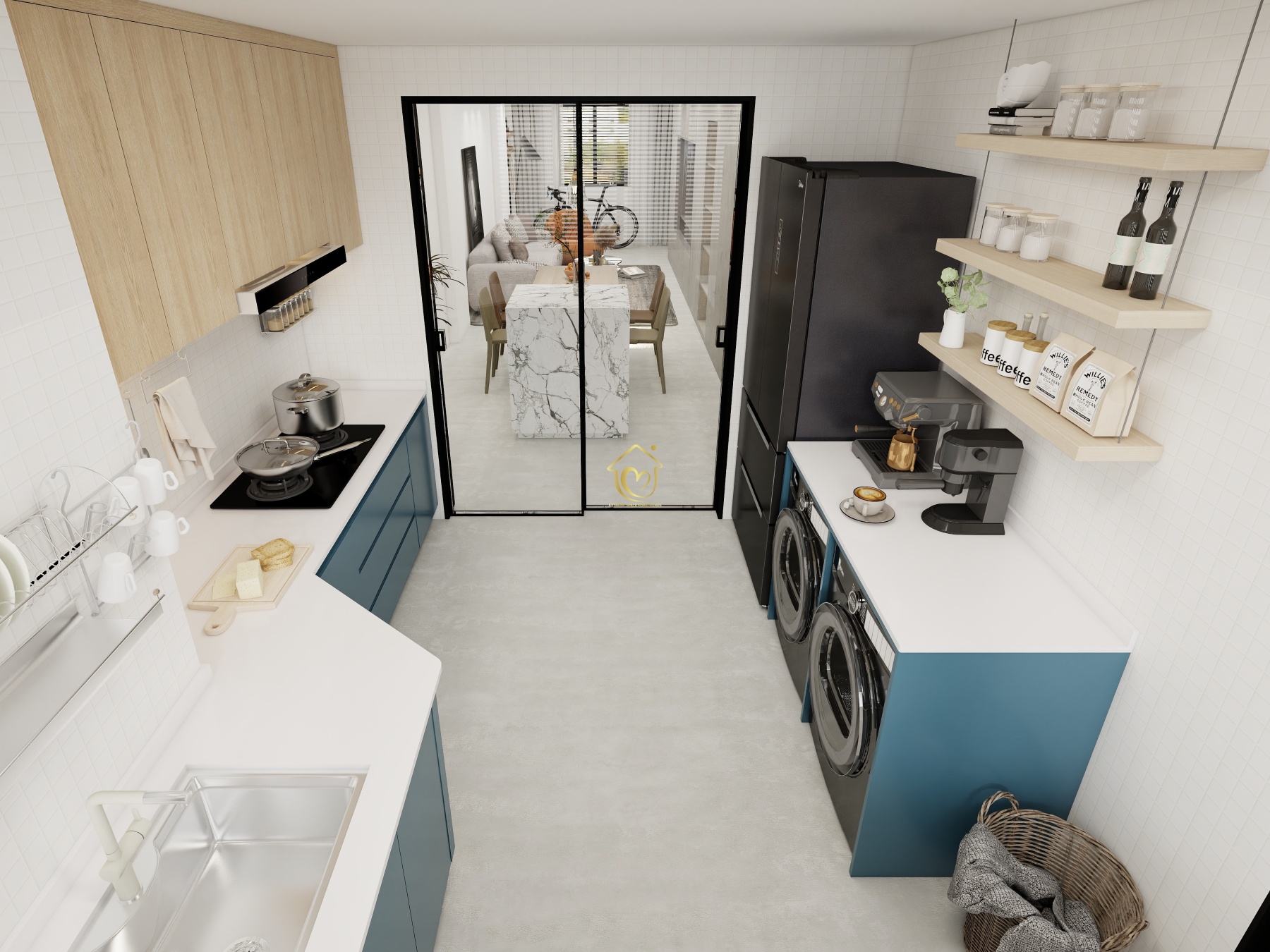 Kitchen cabinets case0020