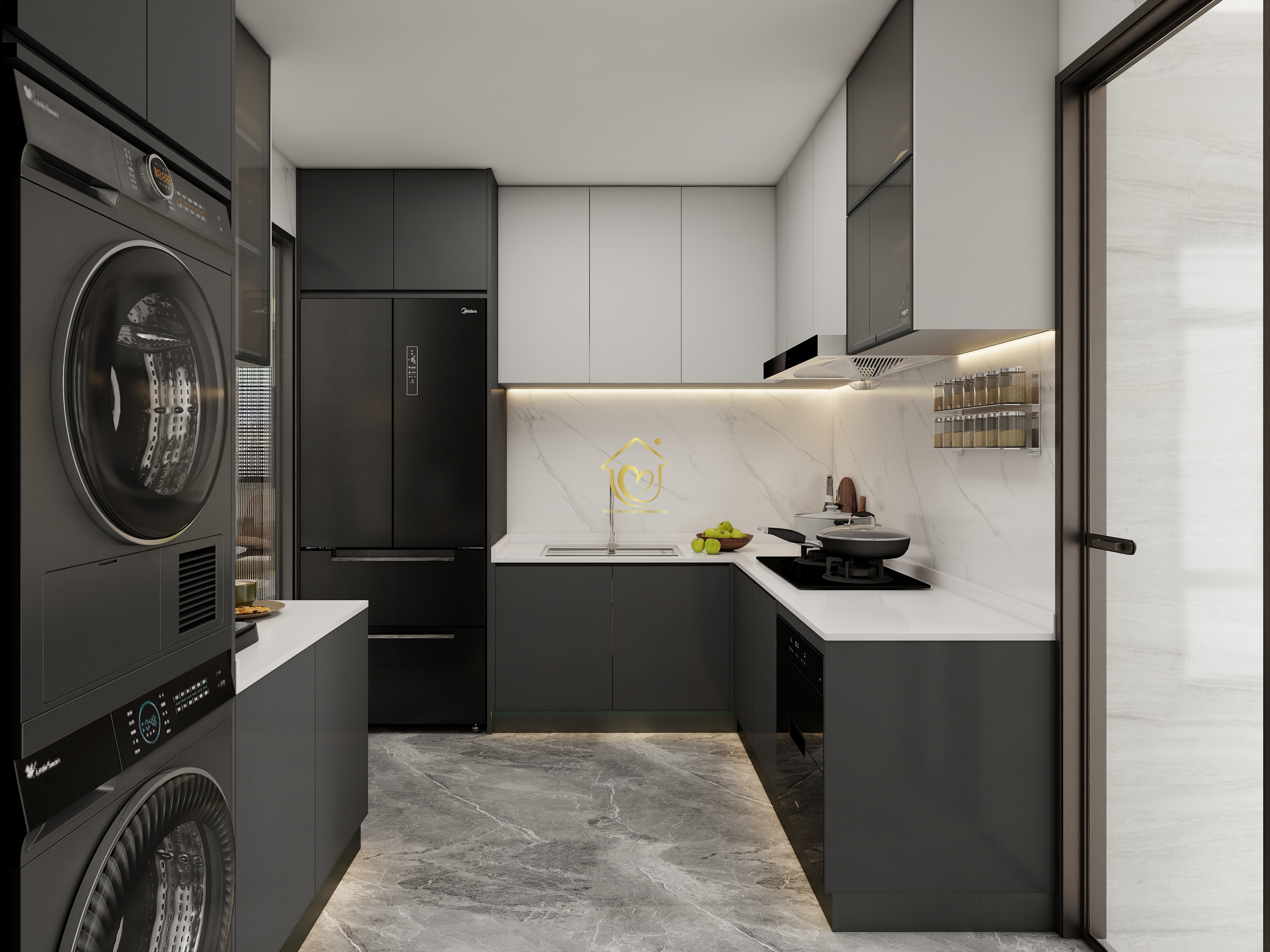 Kitchen cabinets case0014