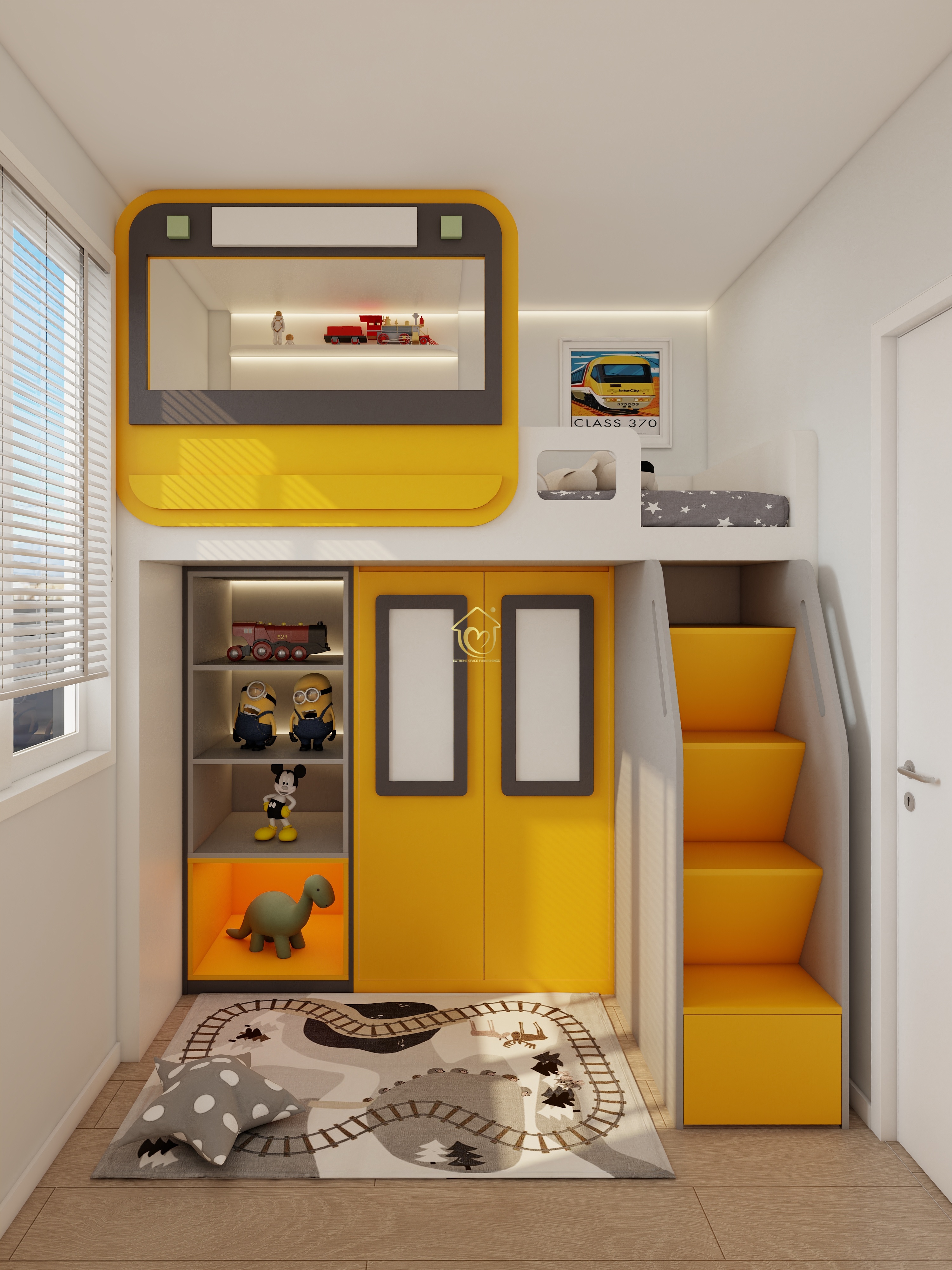 Children's room0010-Extreme Space Furnishings