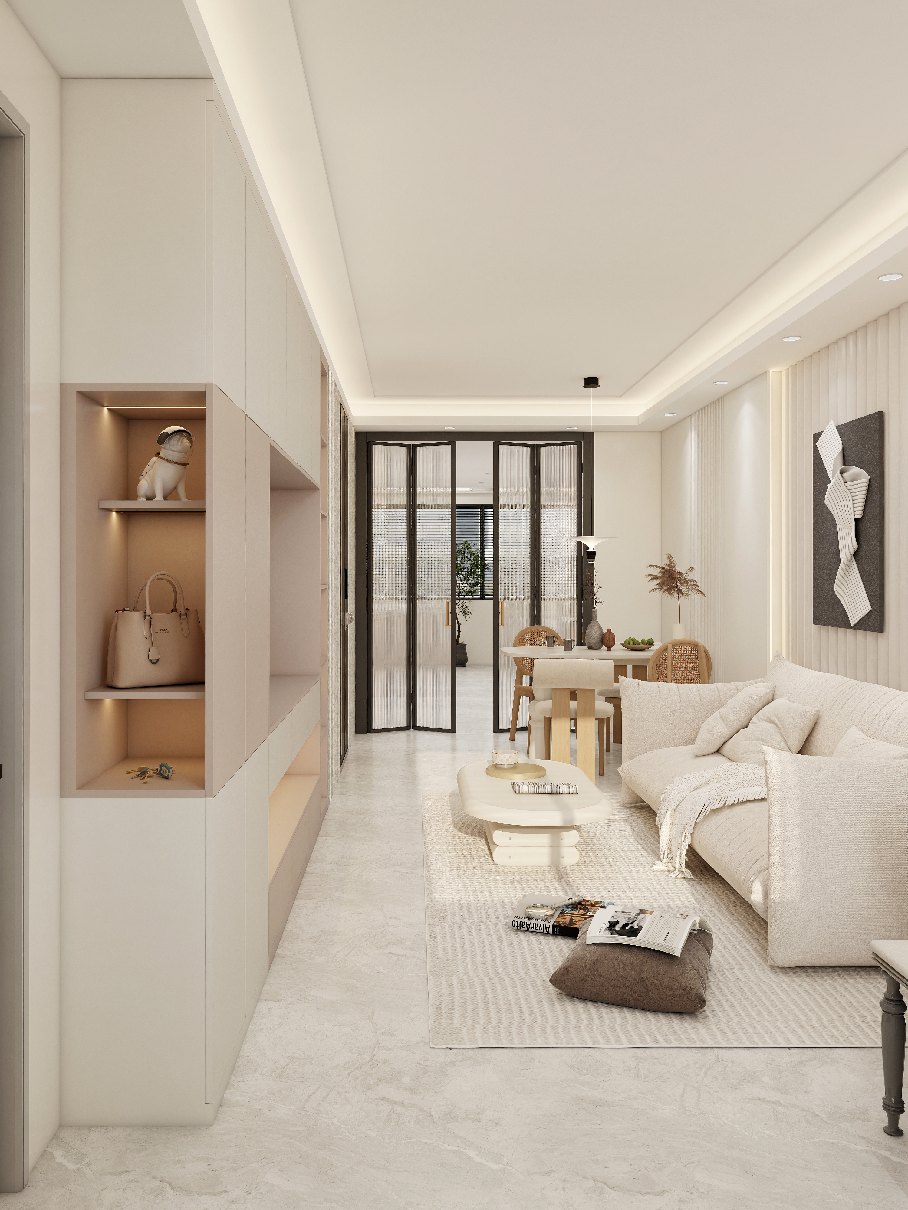 Singapoor-3-Room New Flat-Design Case 1: Log Style-Extreme Space Furnishings